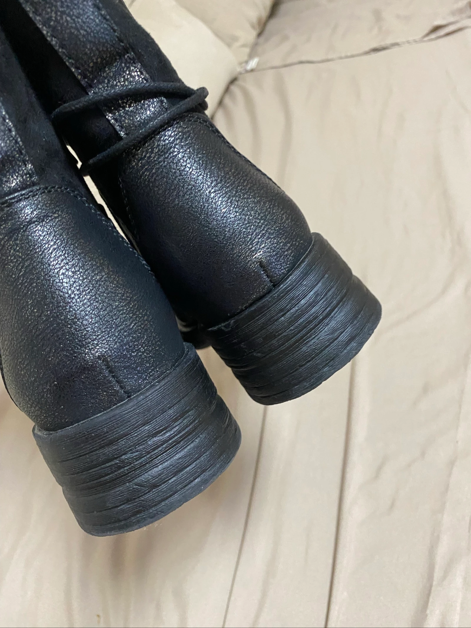 Bottines noirs brillants – photo 8